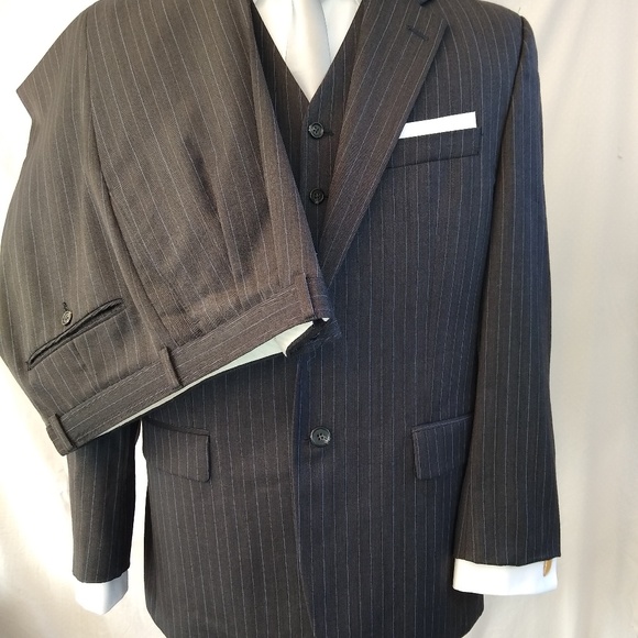 ralph lauren pinstripe suit